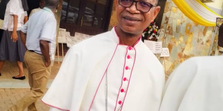 His Lordship, John Alphonse Asiedu, SVD, Catholic Bishop  of Donkorkrom Vicariate