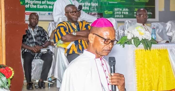 Most Rev. John Alphonse Asiedu, SVD. Bishop of Donkorkrom Vicariate.