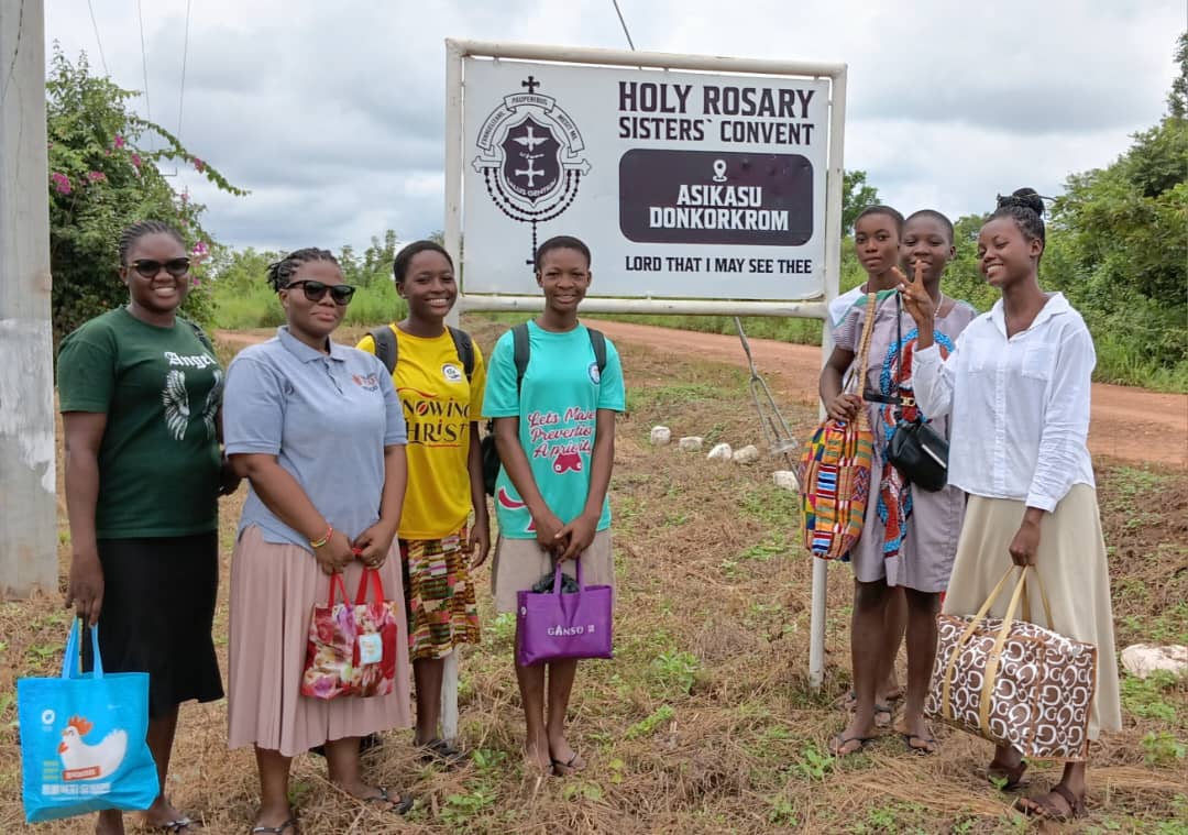 MSHR Sisters in Ghana Organize Live-in Programme for Aspirants in Donkorkrom